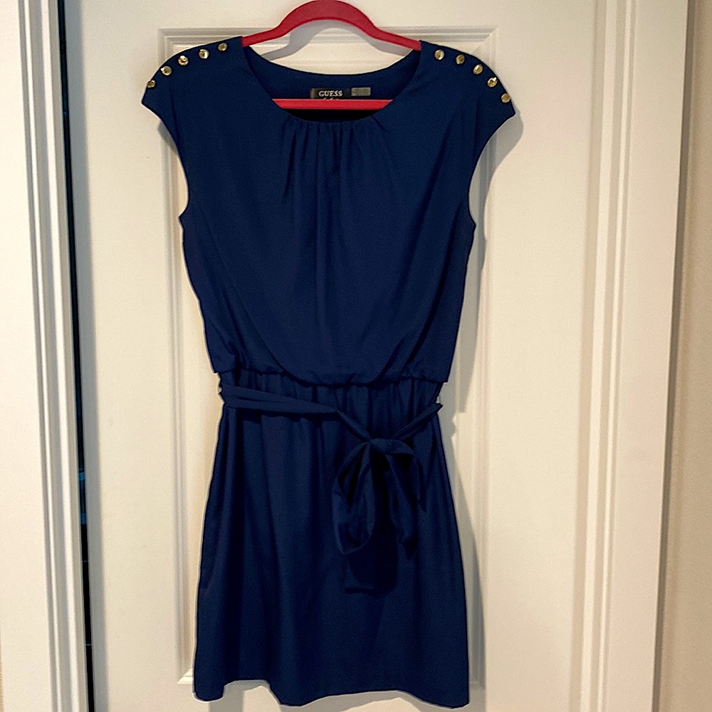 Guess navy dress size 6